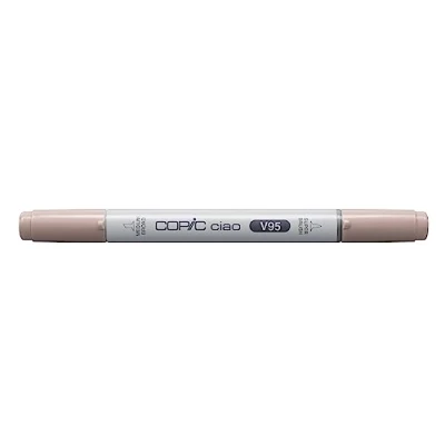 Afbeelding van COPIC Ciao V95, Light Grape, Twin marker met medium punt en penseelpunt