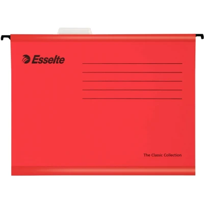 Afbeelding van Hangmap Esselte Classic folio V bodem rood