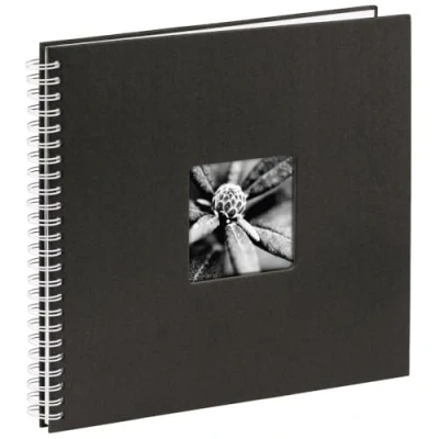 Image de Hama Fine Art Carton, Papier Noir album photo et protège page albums photos protèges (Noir, Papier, 50 feuilles, 10 x 15 cm, 1 pièce(s), 360 mm)
