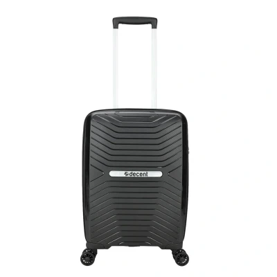 Afbeelding van Decent Cross One Cabin Trolley 55/35 black Harde Koffer