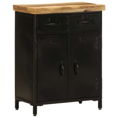 Afbeelding van vidaXL Dressoir 55x30x71 cm massief mangohout