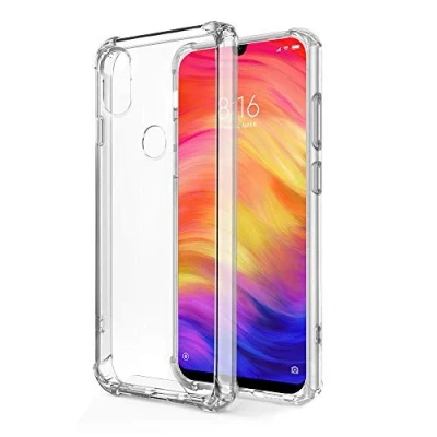 Afbeelding van Schokbestendige hoes voor XIAOMI REDMI Note 7 / Pro, TPU transparant siliconen schokbestendig