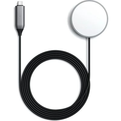 Afbeelding van Satechi Magnetic Wireless Charging Cable space gray ST UCQIMCM