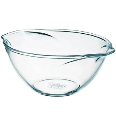 Afbeelding van Pyrex Beslagkom Glas Vintage 2,8L (28x23x11cm)
