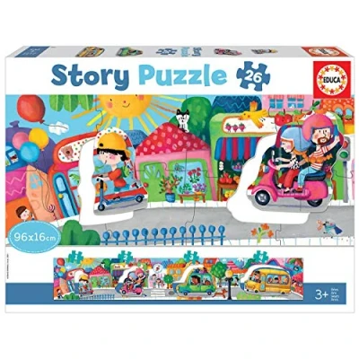Afbeelding van Kinderpuzzel Educa Story Puzzle 26 Onderdelen