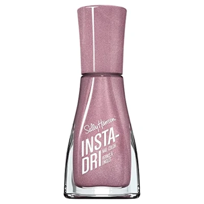 Afbeelding van Sally Hansen Insta Dri Nagellak, roze (253 metalen bloemblaadjes), 9,17 ml
