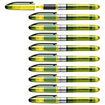 Image de STABILO SURLIGNEUR NAVIGATOR JAUNE