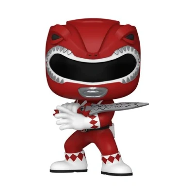 Image de Figurine Funko Pop TV Power Rangers Mighty 30th Red Ranger