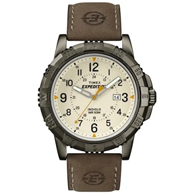Afbeelding van Polshorloge Heren Timex, Bruin, Riem