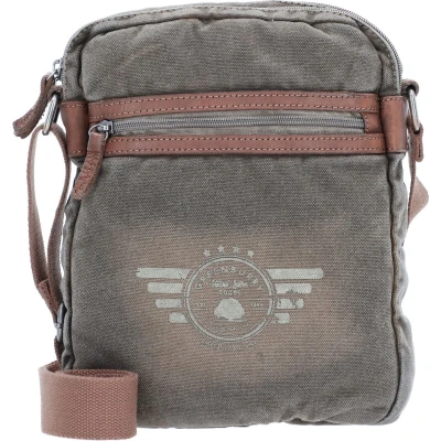 Afbeelding van Greenburry Schoudertas, Heren, Maat: One Size, Khaki
