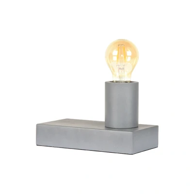 Afbeelding van Fresco tafellamp 20x10x12 cm beton grijs