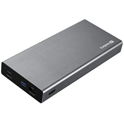 Image de Sandberg Powerbank Banque d&#039;alimentation 1 x batterie Lithium Ion 20000 mAh 74 Wh