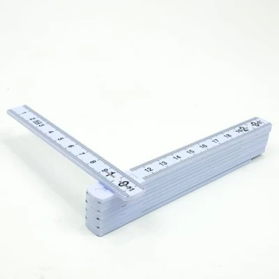 Afbeelding van pimaldaum® Vouwmeter/kunststof meter 1 m voor snelle en nauwkeurige registratie van lengtes afstanden