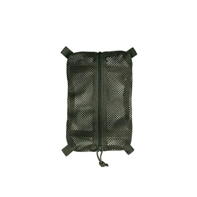 Afbeelding van Mil Tec mesh opbergtas met velcro strips, medium, legergroen
