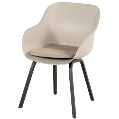Afbeelding van Hartman Le Soleil Element Dining Tuinstoel Soft Taupe Beige Tuinstoelen