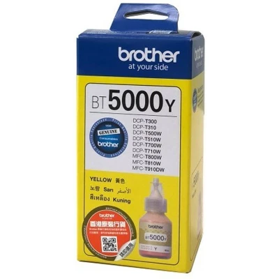 Afbeelding van Brother BT5000Y inktcartridge Origineel Extra (Super) Hoog rendement Geel