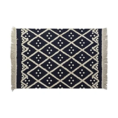 Afbeelding van Tapijt DKD Home Decor Beige Marineblauw 120 x 180 0,7 cm