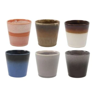 Afbeelding van Cookinglife Koffiekopjes Earth 200 ml 6 stuks