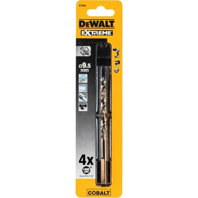Image de DEWALT DT4964 QZ HSS INDUSTRIAL COBALT metal drill bit 9.5mm