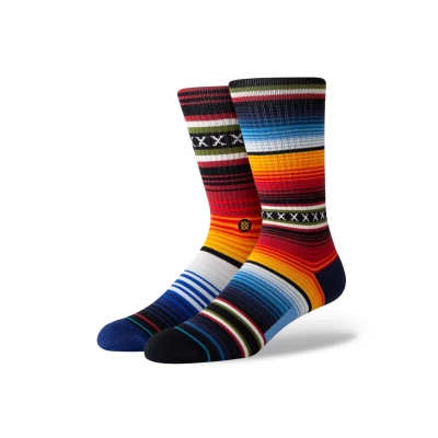 Afbeelding van Stance Curren CREW Unisex Sokken, Maat: 38 42, Red