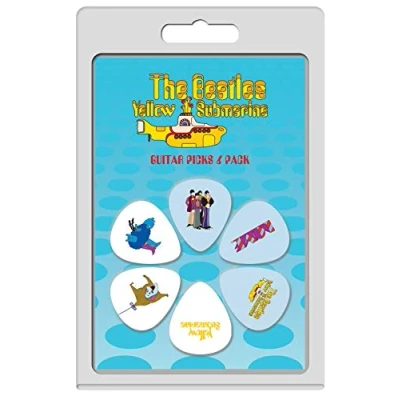 Afbeelding van Perri&#039;s The Beatles Plectrum Medium 0.71 mm 6 pack