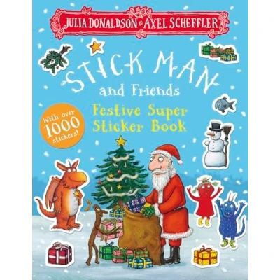 Afbeelding van Stick Man and Friends Festive Super Sticker Book