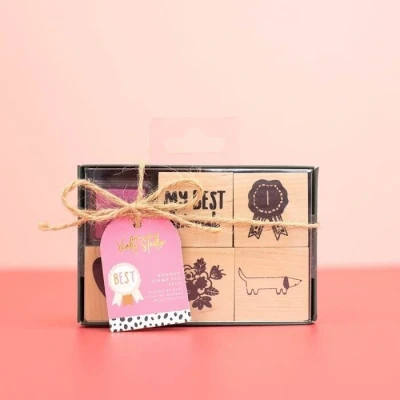 Afbeelding van Violet Studio Best In Show Wooden Stamps