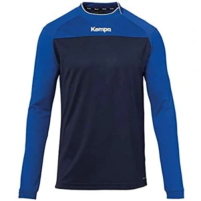 Afbeelding van Kempa Prime Longsleeve Kind Marine Royal Maat 164