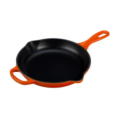 Afbeelding van Le Creuset Gietijzeren Ronde Skillet In Oranjerood 20cm