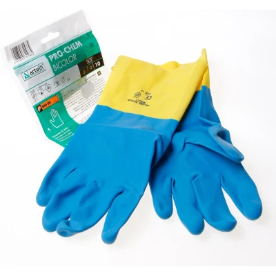 Afbeelding van Artelli handschoen pro chem latex plus maat 10