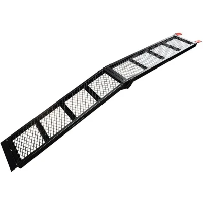 Afbeelding van Pro Plus Oprijplaat Staal Vouwbaar 203 x 28 cm Maximale Belasting 340 kilo