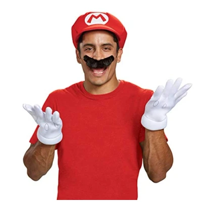 Image de Set d&#039;accessoires mario adulte