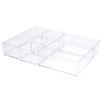 Afbeelding van Organiser voor cosmetica, accessoires, sieraden 6 vakken