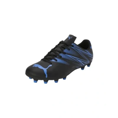 Afbeelding van Puma Attacanto Fg/Ag Voetbalschoenen voor heren, Zwart Bluemazing