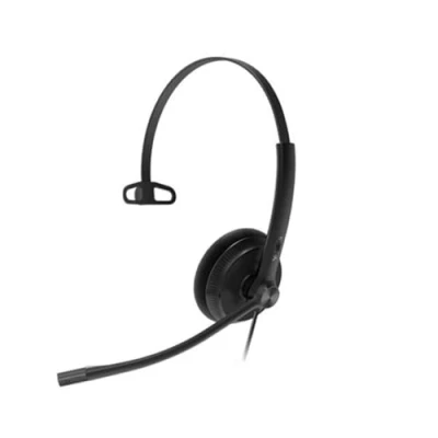 Image de Yealink YHS34 Lite Mono Micro casque sur oreille filaire Quick Disconnect noir