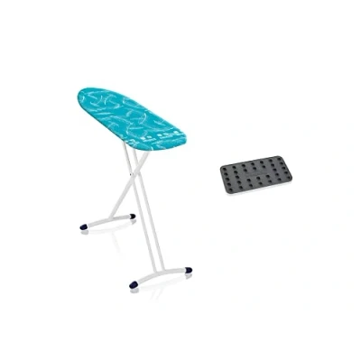 Image de Leifheit Table A Repasser Airboard L Solid Shoulder 72698 Planche 130 X 38 Cm Hauteur Réglable + Repose Fer