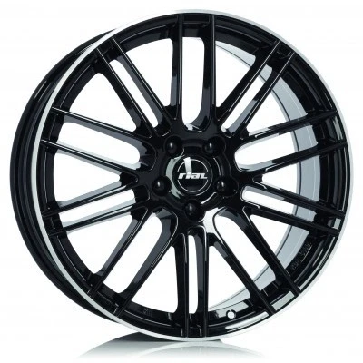Afbeelding van RIAL 5 gat 18duim 112mm lichtmetalen Velg Kibo hyper silber schwarz Horn poliert KIB80848B73 2