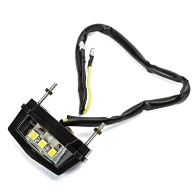 Afbeelding van Universele lamp voor motorfiets, micro led, verlichting, nummerplaat