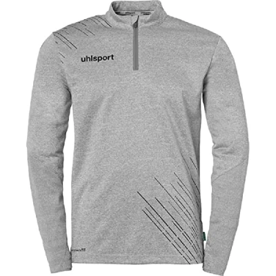 Afbeelding van Uhlsport Score 26 Ziptop Heren Donkergrijs Gemeleerd / Zwart Maat: XL
