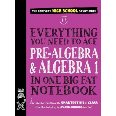 Afbeelding van Everything You Need to Ace Pre Algebra and I in One Big Fat Notebook