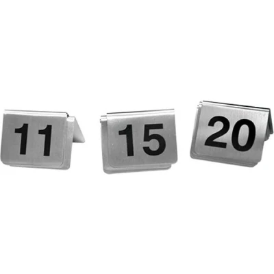 Afbeelding van tafelnummer set (11 20), 705051, HVS Select