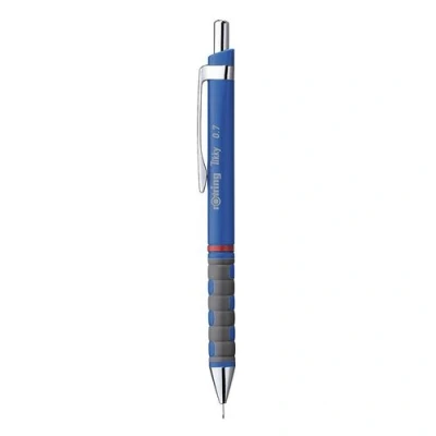 Image de rOtring Tikky Porte mine HB 0,70 mm, corps bleu