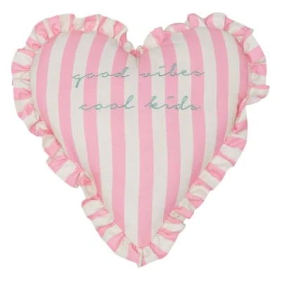 Afbeelding van Atmosphera Kids Sierkussen Ava Hartje 40x10x40cm Roze