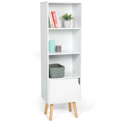 Afbeelding van Bibliothèque étagère EMMIE scandinave bois blanc