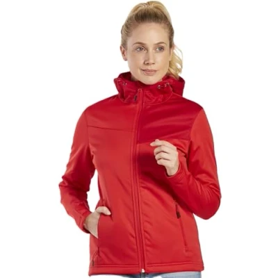 Afbeelding van Erima Performance softshelljas voor dames, Rood/Robijn