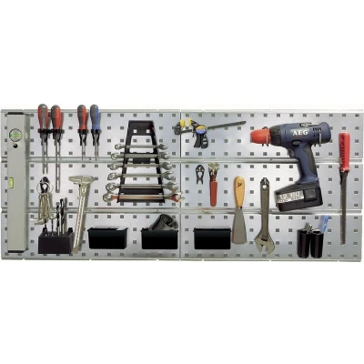 Afbeelding van Raaco Super Clip Startpakket, 2 paneel + 22 haken