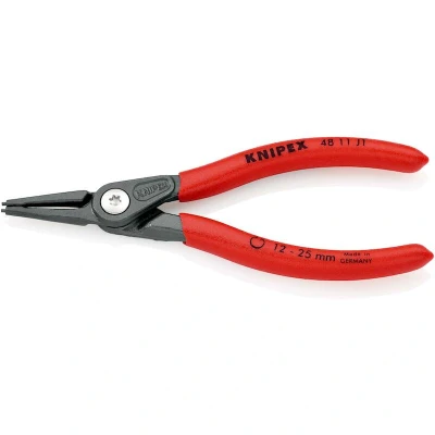 Image de KNIPEX 48 11 J1 pince à circlips de précision pour bagues intérieures dans les alésages avec revêtement plastique antidérapant g