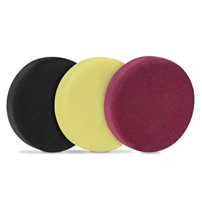 Afbeelding van VONROC Polijstschijven/Polijst pads schuim voor polijstmachines Starterset 150mm, 3 stuks