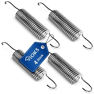 Afbeelding van 4 stuks trekveren voor Miele 4176890 trommelveer wasmachine