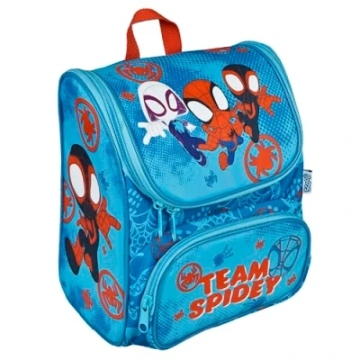 Afbeelding van Scooli CUTIE kleuterschooltas Hoofdvak en voorvak Gevoerde schouderbanden rug Ideaal voor kinderen vanaf 3 jaar Volume ca. 6 liter, Spidey